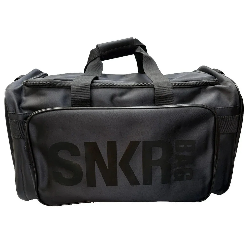 Sneaker Myth SNKR Bag Large Black Duffel Shoe Compartment 22x13x11